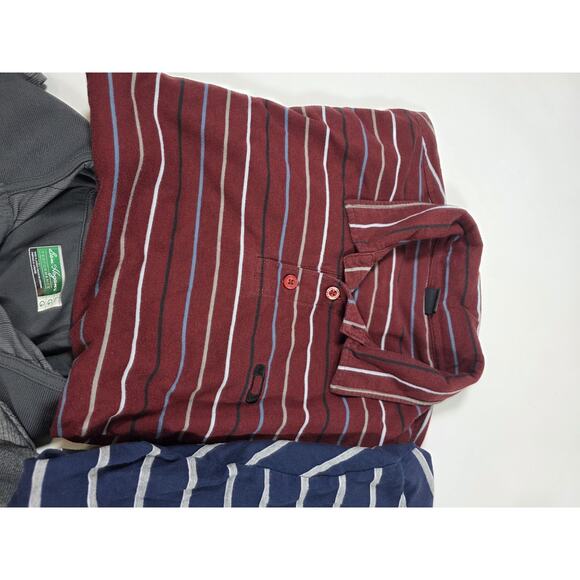 Nice Mens Collared Golf Shirt Lot Of 5 Mixed Brands And Colors Wrangler Polo LG - Picture 6 of 6